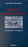 Friede sei in deinen Mauern