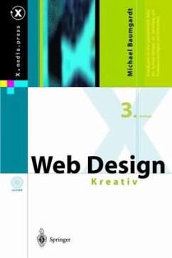 Web Design kreativ!, m. CD-ROM - Baumgardt, Michael