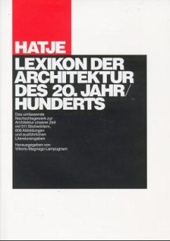 Cover Lexikon der Architektur des 20. Jahrhunderts