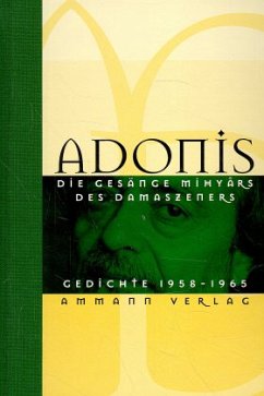 Ausgewählte Gedichte 1958-1965 - Adonis, Esber
