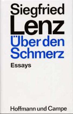 Über den Schmerz - Lenz, Siegfried