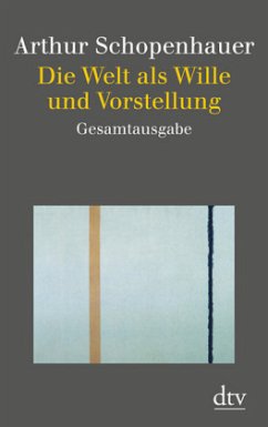 Cover Die Welt als Wille und Vorstellung