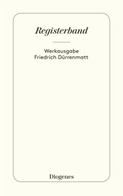 Registerband - Dürrenmatt, Friedrich