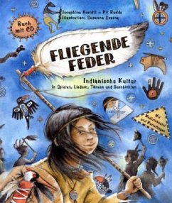 Fliegende Feder, m. Audio-CD - Kronfli, Josephine; Budde, Pit