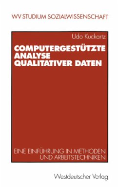 Computergestützte Analyse qualitativer Daten - Kuckartz, Udo