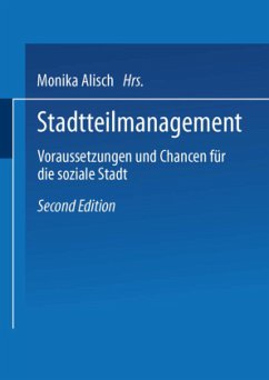 Stadtteilmanagement - Alisch, Monika (Hrsg.)