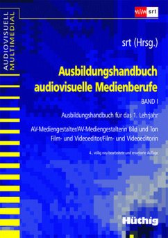 Cover Ausbildungshandbuch - audiovisuelle Medienberufe. Band I
