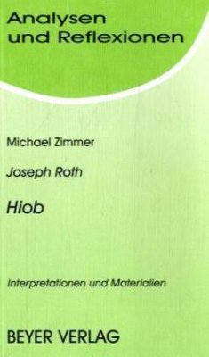 Cover Joseph Roth 'Hiob'