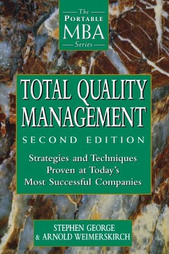 Total Quality Management - George, Stephen;Weimerskirch, Arnold
