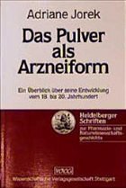Cover Das Pulver als Arzneiform