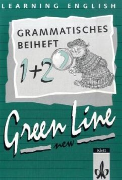 Cover Grammatisches Beiheft, Klassen 5 und 6 / Learning English, Green Line New Tl.1/2