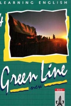 Cover Schülerbuch, Klasse 8 / Learning English, Green Line New Tl.4