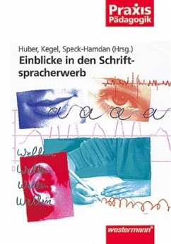Cover Einblicke in den Schriftspracherwerb