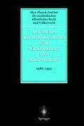 Deutsche Rechtsprechung zum Völkerrecht und Europarecht 1986 - 1993