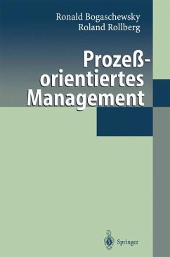 Prozeßorientiertes Management - Bogaschewsky, Ronald;Rollberg, Roland