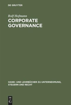 Corporate Governance - Hofmann, Rudolf;Hofmann, Ingo