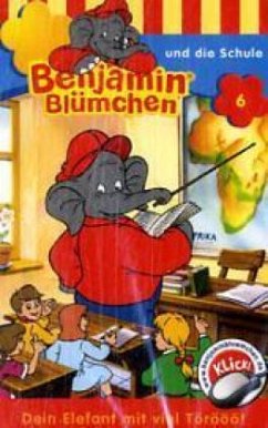 Cover Benjamin Blümchen und die Schule, 1 Cassette