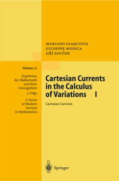 Cartesian Currents in the Calculus of Variations I - Giaquinta, Mariano;Modica, Giuseppe;Soucek, Jiri