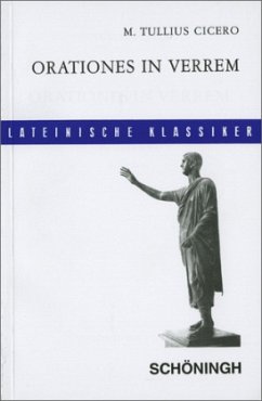 Cover Orationes in Verrem