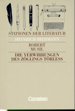 Die Verwirrungen des Zöglings Törleß - Musil, Robert