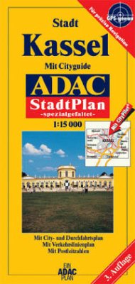 ADAC StadtPlan, spezialgefaltet Kassel