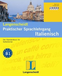Cover Langenscheidt Praktischer Sprachlehrgang Italienisch - Set mit Lehrbuch und 4 Audio-CDs