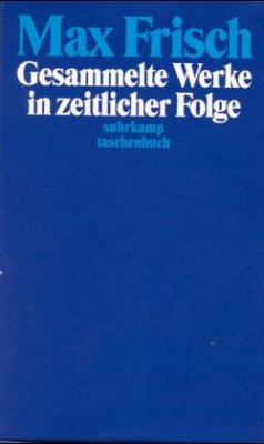Gesammelte Werke in zeitlicher Folge (1931-1985) in den suhrkamp taschenbüchern. 7 Bände - Frisch, Max