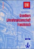 Grundkurs Literaturwissenschaft Französisch Grundkurs Literaturwissenschaft Französisch