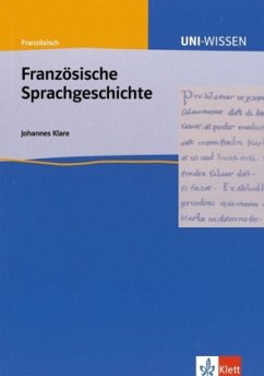 Cover Französische Sprachgeschichte