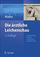 Die ärztliche Leichenschau - Madea, Burkhard (Hrsg.)