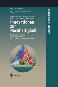 Innovationen zur Nachhaltigkeit - Behrendt, Siegfried;Pfitzner, Ralf;Kreibich, Rolf