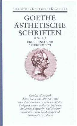 Ästhetische Schriften 1824-1832 / Sämtliche Werke, Briefe, Tagebücher und Gespräche 1. Abteilung: Sämtliche Werke, Bd.22 Ästhetische Schriften 1824-1832 / Sämtliche Werke, Briefe, Tagebücher und Gespräche 1. Abteilung: Sämtliche Werke, Bd.22