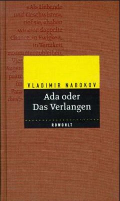Ada oder Das Verlangen - Nabokov, Vladimir