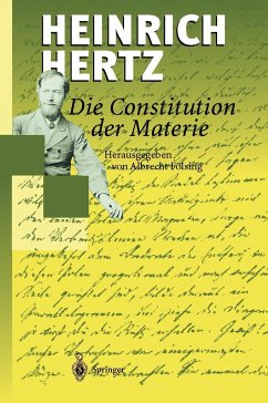 Die Constitution der Materie - Hertz, Heinrich