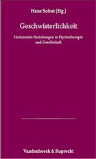 Geschwisterlichkeit / Psychoanalytische Blätter Bd.12 - Sohni, Hans (Hrsg.)