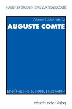 Auguste Comte - Fuchs-Heinritz, Werner