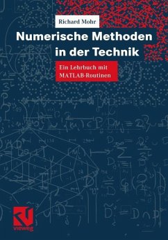 Numerische Methoden in der Technik - Mohr, Richard