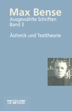 Max Bense: Ästhetik und Texttheorie - Bense, Max