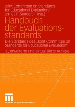 Handbuch der Evaluationsstandards - Sanders, James R. (Hrsg.)