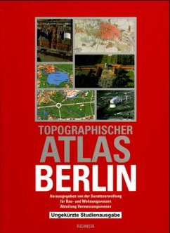 Cover Topographischer Atlas Berlin