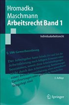Cover Arbeitsrecht Band 1