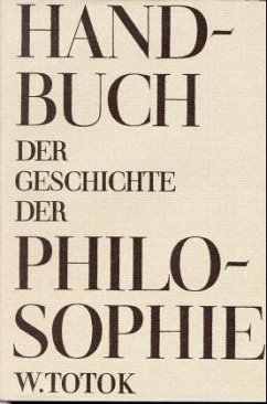 Cover Altertum / Handbuch der Geschichte der Philosophie 1