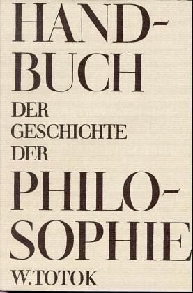 Altertum / Handbuch der Geschichte der Philosophie 1