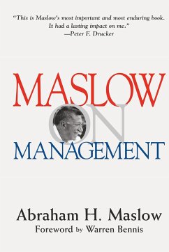 Maslow on Management - Maslow, Abraham H.