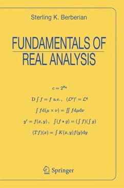 Fundamentals of Real Analysis - Berberian, Sterling K.
