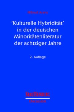 Cover 'Kulturelle Hybridität' in der deutschen Minoritätenliteratur der achtziger Jahre
