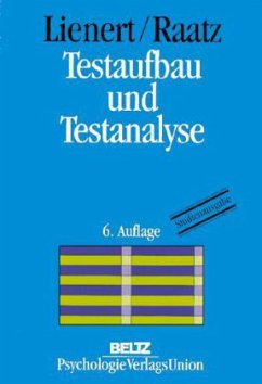Testaufbau und Testanalyse - Lienert, Gustav A.;Raatz, Ulrich
