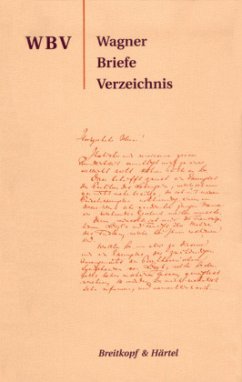 Cover Wagner-Briefe-Verzeichnis (WBV)