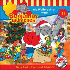 Benjamin Blümchen als Weihnachtsmann / Benjamin Blümchen Bd.21 (1 Audio-CD) - Donnelly, Elfie