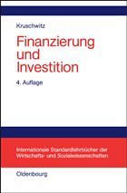 Cover Finanzierung und Investition